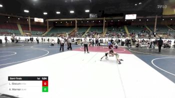 65 lbs Semifinal - Lucas Slocum, Stout Wrestling Academy vs Asher Warner, Bear Cave