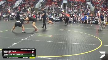 155 lbs 5th Place Match - Adelaide Holderman, TK WC vs Analize Tapia, Lowell WC