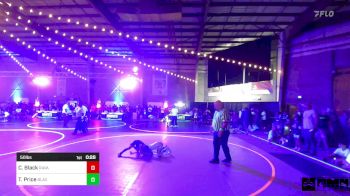 50 lbs Round Of 32 - Colten Black, Ravage WC vs Theo Price, Black Fox Wrestling Academy