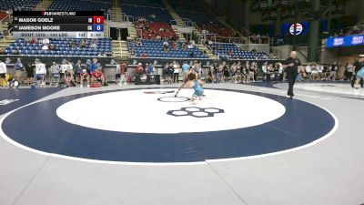144 lbs Champ. Rd Of 64 - Mason Goelz, Indiana vs Jameson Moore, California