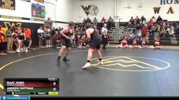 285 lbs Round 1 - Isaac Jones, Nashua-Plainfield vs Andrew Matthias, Wapsie Valley