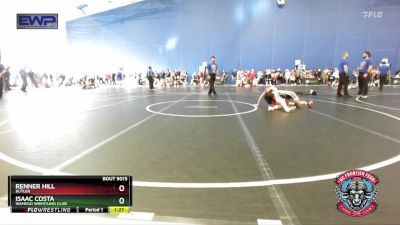 90 lbs Quarterfinal - Renner Hill, Butler vs Isaac Costa, Wamego Wrestling Club