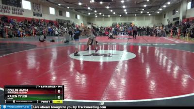 140 lbs Round 3 - Collin Hamm, Wrestling Factory vs Kasen Tyler, NEIWC