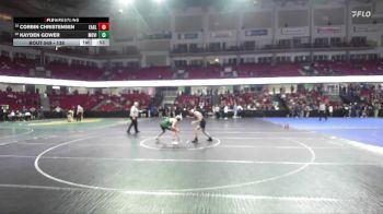 138 lbs Cons. Round 5 - Corbin Christensen, Eagle vs Kayden Gower, Mountain View