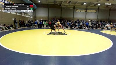 160 lbs Quarterfinal - Tigran Greyan, Valencia vs Daniel Acosta, Randall (TX)