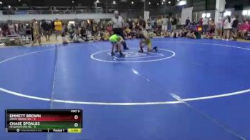 65 lbs Round 4 (8 Team) - Emmett Brown, GREAT BRIDGE WC vs Chase Spoales, HEADHUNTERS WC