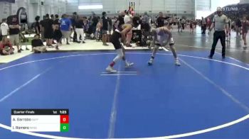 123 lbs Quarterfinal - Anthony Garrobo, Safford Wrestling Club vs Izaiah Romero, Winslow Wrestling