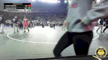 B6A-175 lbs Quarterfinal - Daegan Reyes, Mustang vs Lance Arbona, Ponca City