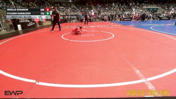 66 lbs Consi Of 8 #2 - Brielle Shannon, Longwood Wrestling Club vs Kyleigh Danielson, Texas Elite Wrestling Club