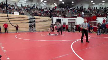 131-139 lbs Round 3 - Laine Mullins, Jasper vs Jillian Champ, New Palestine