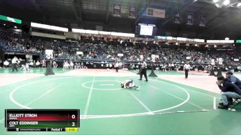 70 lbs Champ. Round 1 - Colt Eddinger, JRP1 vs Elliott Stroh, NWW2