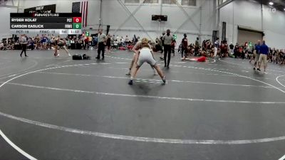 150 lbs Round 1 (6 Team) - Ryder Kolat, Palm City Thundercats vs Carson Easlick, Front Royal WC