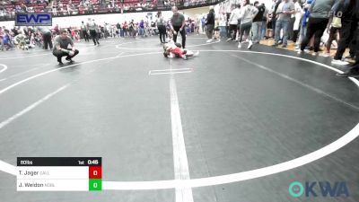 60 lbs Round Of 16 - Toby Jager, Carl Albert vs Jaxson Weldon, Noble Takedown Club