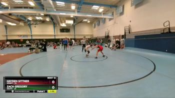 120 lbs Round 3 (10 Team) - Hayden Sittner, Sidney vs Zach Gregory, South