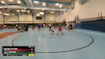 120 lbs Round 3 (10 Team) - Hayden Sittner, Sidney vs Zach Gregory, South