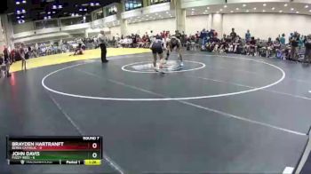 113 lbs Round 7 (8 Team) - Brayden Hartranft, Berks Catholic vs John Davis, Fuzzy Bees