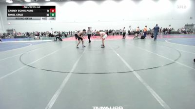 138 lbs Round Of 64 - Caiden Schuckers, PA vs Jonel Cruz, MA