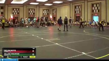 107 lbs Round 4 (6 Team) - Killian Coluccio, Buxton vs Delvin Rotte, Olympic