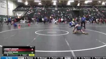 145 lbs 2nd Place Match - Solomon Wales, WCAABE Knights vs Jarrett Dodson, Centennial Wrestling