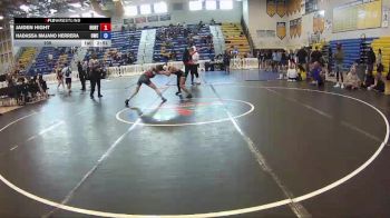 105 lbs Round 4 (6 Team) - Jaiden Hight, Head Hunters vs Hadassa Majano Herrera, Oviedo WC