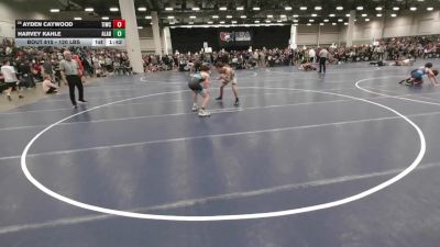 120 lbs Champ. Rd Of 128 - Harvey Kahle, Alabama vs Ayden Caywood, Team Idaho Wrestling Club