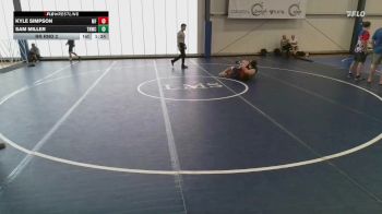 126 lbs Rr Rnd 2 - Kyle Simpson, MF Dynasty vs Sam Miller, TNWC White