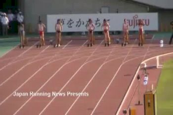Women's 100 m Final - '09 Japanese Nationals