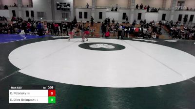 106 lbs Consi Of 8 #2 - Olivia Polansky, Bridgewater-Raynham vs Edrian Oliva Bojoquez, New Bedford