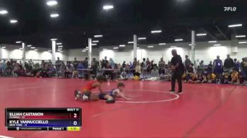 92 lbs Round 3 (8 Team) - Elijah Castanon, Florida vs Kyle Yannucciello, New York