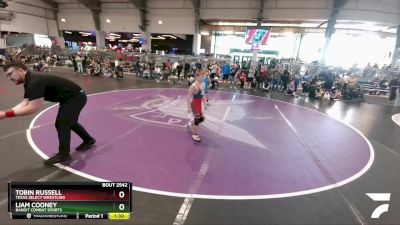 92 lbs Semifinal - Tobin Russell, Texas Select Wrestling vs Liam Cooney, Bandit Combat Sports