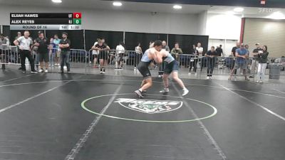 190 lbs Round Of 16 - Elijah Hawes, UT vs Alex Reyes, NJ