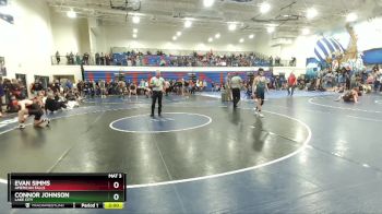 120 lbs Quarterfinal - Connor Johnson, Lake City vs Evan Simms, American Falls