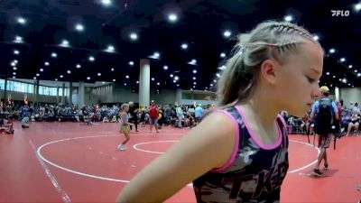 85 lbs Round 1 - Layla Van Cura, Big Money Movin vs Charlee Masters, Trojan Wrestling Academy LLC