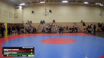 120/126 3rd Place Match - Maddox Haaga, Olympus vs Brigham Harmon, Skyline