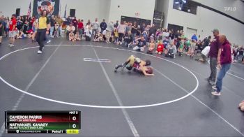 58 lbs Round 1 - Cameron Parris, Ninety Six Wrestling vs Nathanael Kanagy, Palmetto State Wrestling