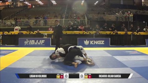 Logan M Kulinski vs Ricardo Julian Garcia 2025 Pan Jiu Jitsu IBJJF Championship