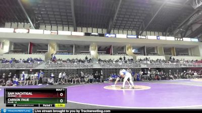 157 lbs Round 1 (4 Team) - Carson Faue, Blair vs Sam Nachtigal, Kearney