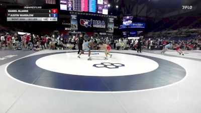 150 lbs Cons. Rd Of 16 - Daniel Blanke, IL vs Justin Wardlow, IL