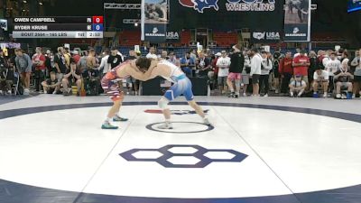 165 lbs Cons. Sub-rd Of 32 - Owen Campbell, Pennsylvania vs Ryder Kruse, Nebraska