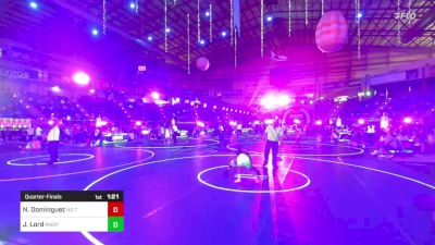 86 lbs Quarterfinal - Nicholas Dominguez, No Team vs Jaxson Lord, Marysville Kids