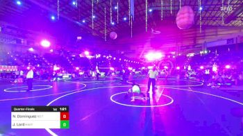 86 lbs Quarterfinal - Nicholas Dominguez, No Team vs Jaxson Lord, Marysville Kids