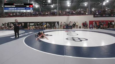 65 kg Champ. Rd Of 128 - Keagan Oler, Clarion RTC vs Gauge Shipp, Blue & Gold Wrestling Club