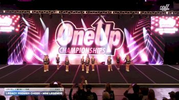 Legacy Premier Cheer - Mini Legends [2026 L1 Mini - D2 Day 1] 2026 One Up Arizona Nationals