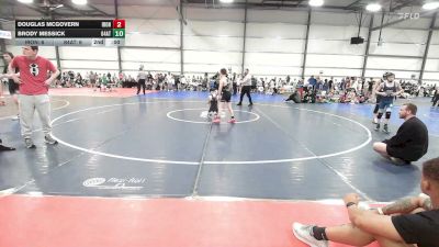 90 lbs Rr Rnd 3 - Logan Caravaggio, Iron Faith - MS vs Caleb Swain, 84 Athletes - MS