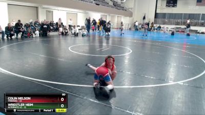 80 lbs Finals (2 Team) - Colin Nelson, TMBWWG vs Wrestler Heim, Alternate #2