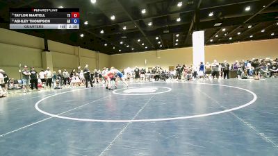 145 lbs Quarters - Taylor Martell, TX vs Ashley Thompson, AR