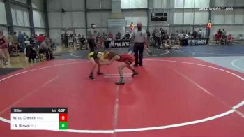 70 lbs Consolation - William Du Chemin, Wisconsin Iron vs Austin Brown, DC Elite