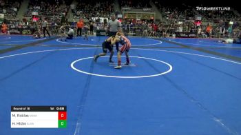 85 lbs Prelims - Mykal Robles, Nebraska Wrestling Academy vs Hudson Hicks, Sallisaw TC