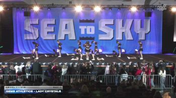 Gems Athletics - Lady Crystals [2026 L1 - U18 Day 1] 2026 Sea to Sky International Cheer Championship
