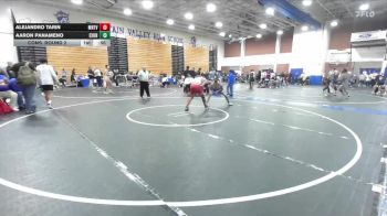 132 lbs Cons. Round 2 - Alejandro Tarin, Mountain View (Mesa) High School vs Aaron Panameno, Exeter Union